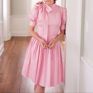 Gal Meets Glam Size 2 Pink “Hanna” Bow Dress